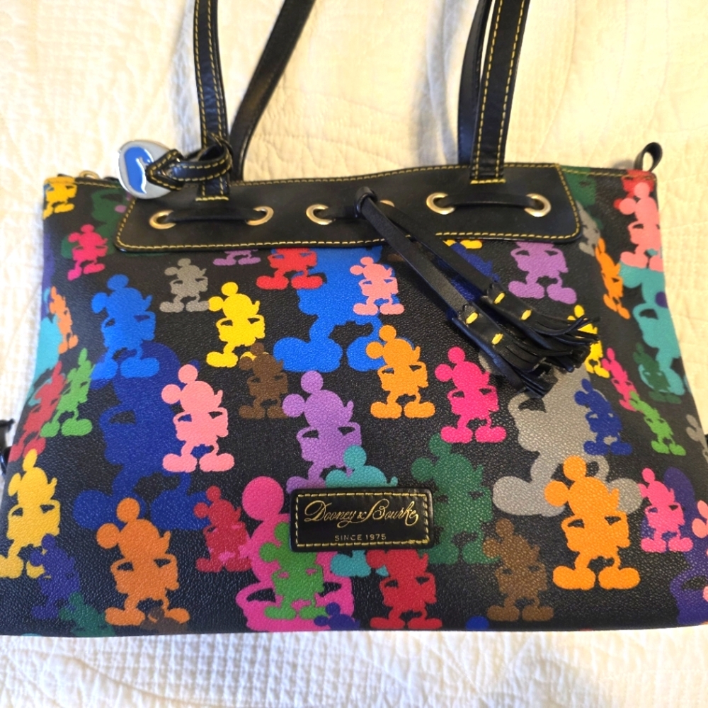 Dooney & Bourke Multicolor Mickey Mouse purse